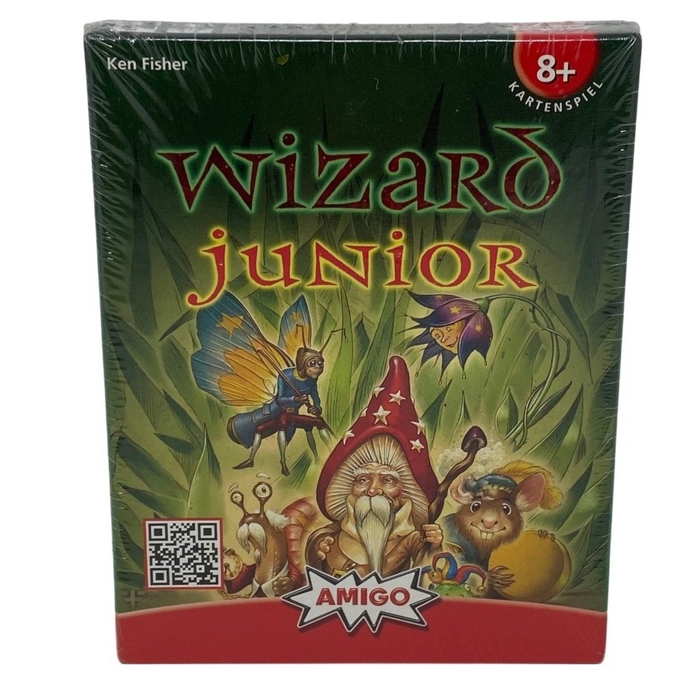 Wizard Junior Card Game Ken Fisher Amigo 01903 German Edition FACTORY SEALED